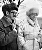 Давид Симанович и Андрей Вознесенский.
