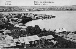 Себеж. В центре – одноэтажный дом бабушки Гердта.