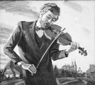Юрий Крупенков. «Скрипач».