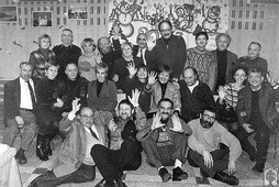 После презентации десятого номера журнала "Мишпоха". Витебск, 2001 г.