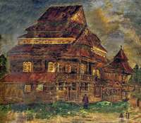Арон Костелянский "Синагога в Наровле".