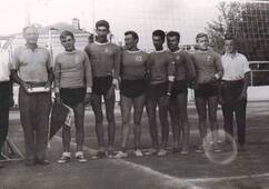 Самуил Френкель и мужская сборная Пензы по волейболу, 50-ые годы.