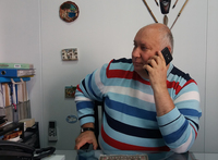 Председатель Пинского еврейского культурно-просветительского общества Ефим Маратович Дурнопейко.