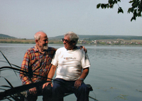 Арш С.М. в гостях у  Собакина К.М. Суксун, 2005 г..