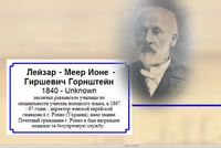 Фрагмент из генеалогического древа семьи Горинштейн-Эбин с изображением людей и описанием их занятий и статуса.
