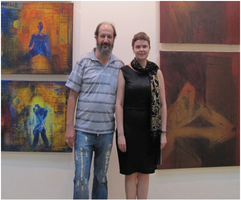 Куратор выставок Катя Тув, 2012.