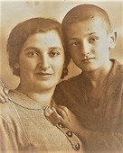 Я и мама. Витебск, 1939 г.