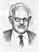 Юлий Марголин. Рисунок Николая Козловского.