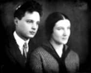 Борис Шмерлинг со своей двоюродной сестрой Бетти. Ленинград, 1930.