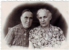 Хая Ланцман и Галя Лиснянская.