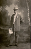 Фото 5: Абрам Наумович Иткин. Atelier Fotograficzhe Lodz Ziednoczonych Foto…. 31 июля 1924 г.