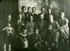 Семья Берлинковых в 1938 году.