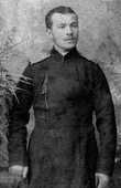 Дед Шлейме в 1891 году во время военной службы в Варшаве.