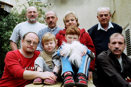 Кагановы и Черноглазы с дядей в Израиле. 2004 г.
