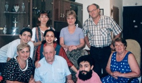 Семья Прусс, Израиль, 1999 год.