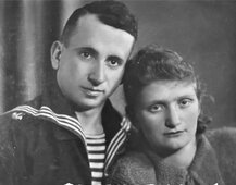 Эсфирь и Абрам, Витебск, 1946 г.