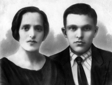 Абрам и Вихна Шульман, середина 1920-х годов.