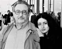 Эдуард Драбкин с дочерью Юлией.