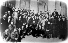 Хаим Сутин среди художников. Париж. 1930-е гг.