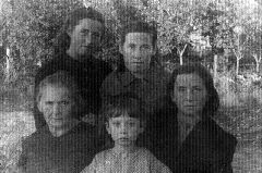 Семья моей бабушки в эвакуации